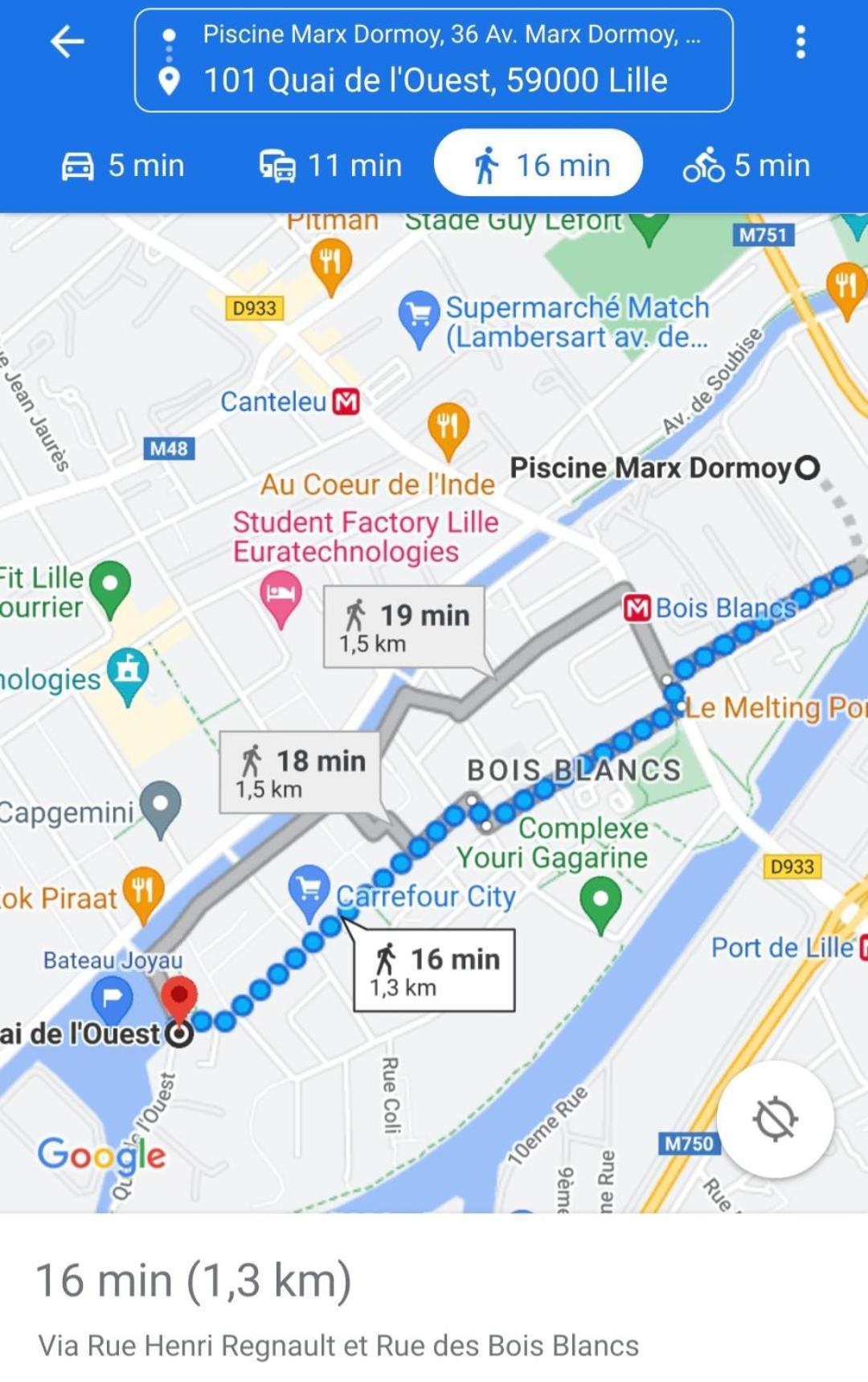 Апартаменти Bateau Peniche Lille - Euratechnologie Екстер'єр фото